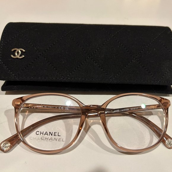 Chanel Prescription Eyeglass Frame - Picture 1 of 5